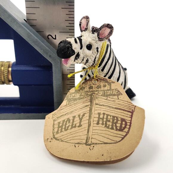 Holy Herd Noahs Ark Zebra Figurine Zoulou Pete Apsit Replacement Resin Figure - Picture 16 of 16